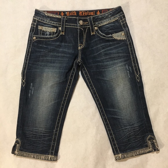 Rock Revival Denim - Rock Revival Karlie Cropped Jeans